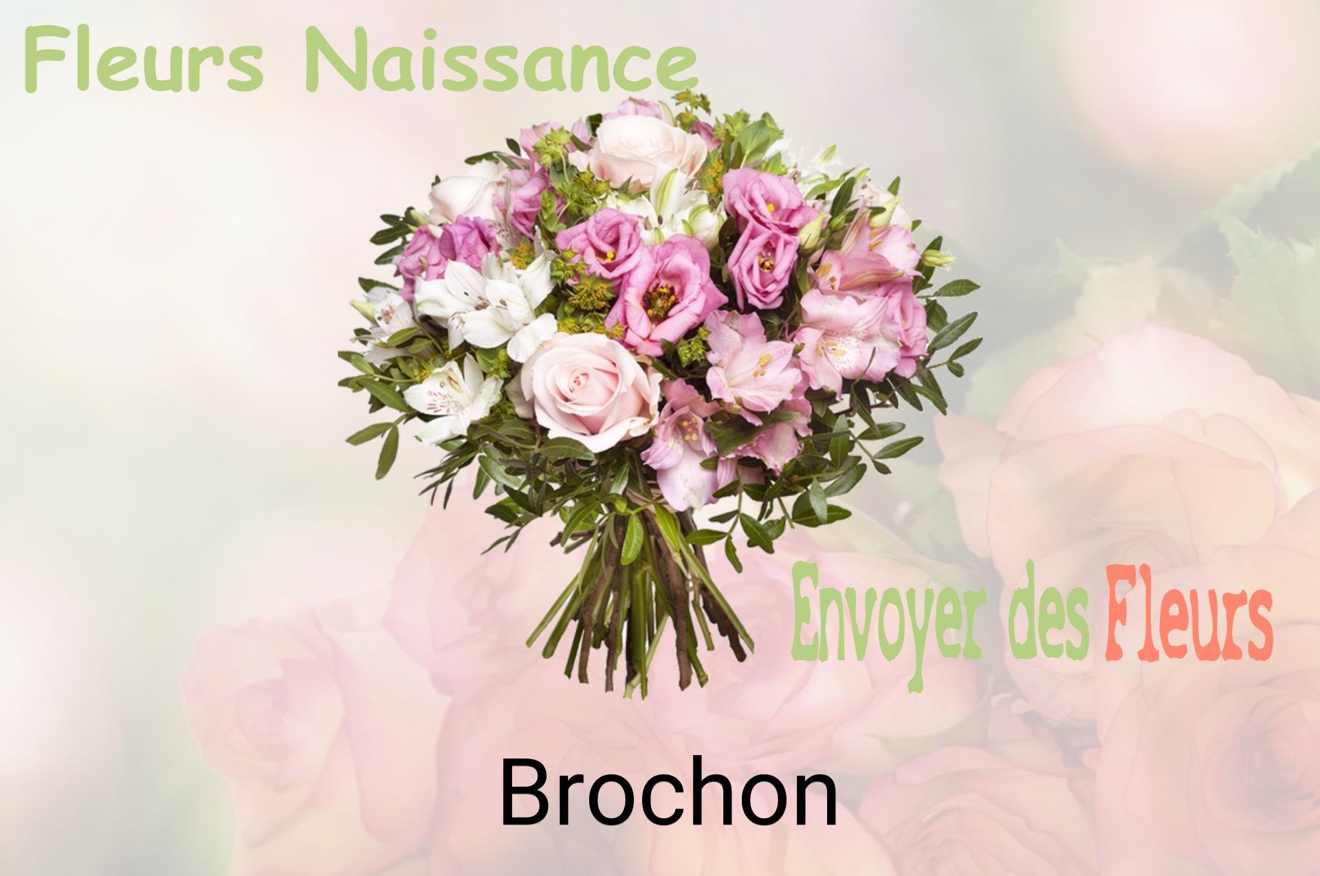 Bouquet de fleurs de naissance livré à Brochon