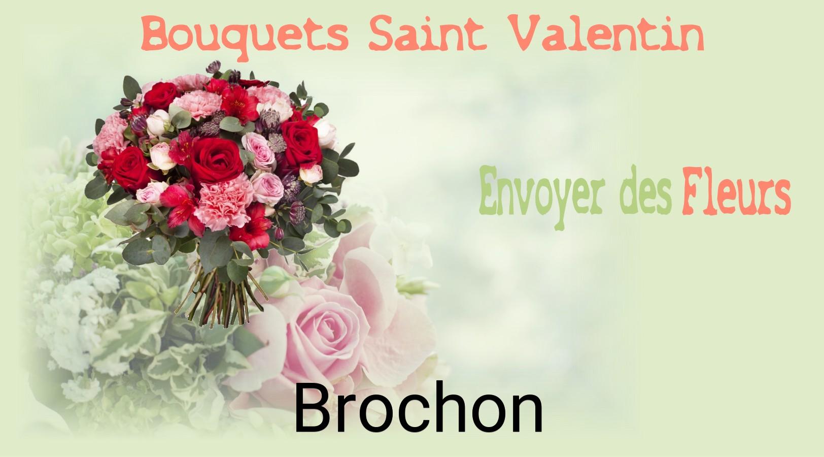 Roses de Saint-Valentin livrées à Brochon